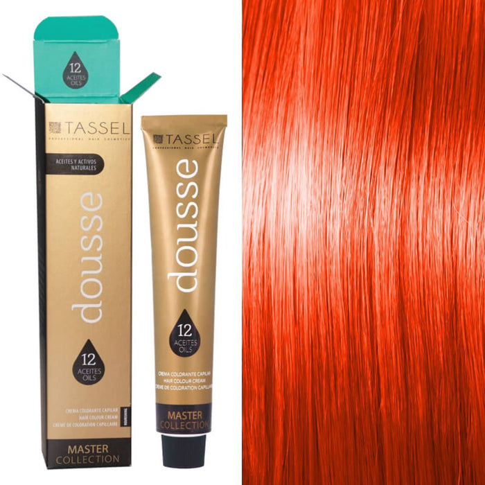Colorant Tassel Dousse Master Collection - 100 ml | 11 nuances de base avec 12 huiles essentielles - Tassel : 8C - RUBIO CLARO EXTRACOBRE - 1