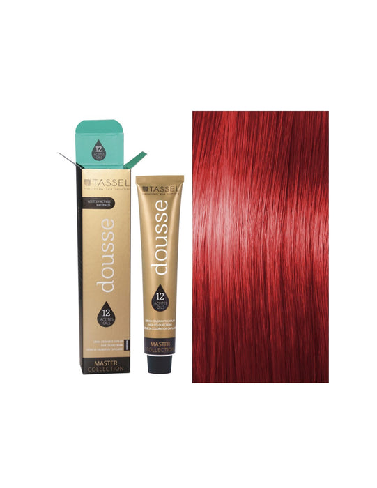 Colorant Tassel Dousse Master Collection - 100 ml | 11 nuances de base avec 12 huiles essentielles - Tassel : 55 - ROJO - 1