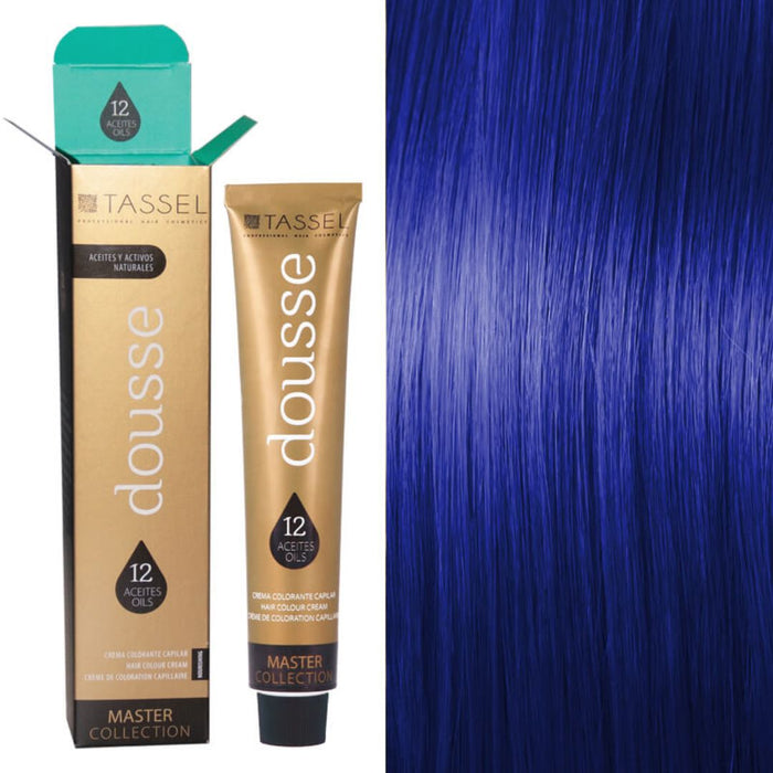 Colorant Tassel Dousse Master Collection - 100 ml | 11 nuances de base avec 12 huiles essentielles - Tassel : 99 - AZUL - 1