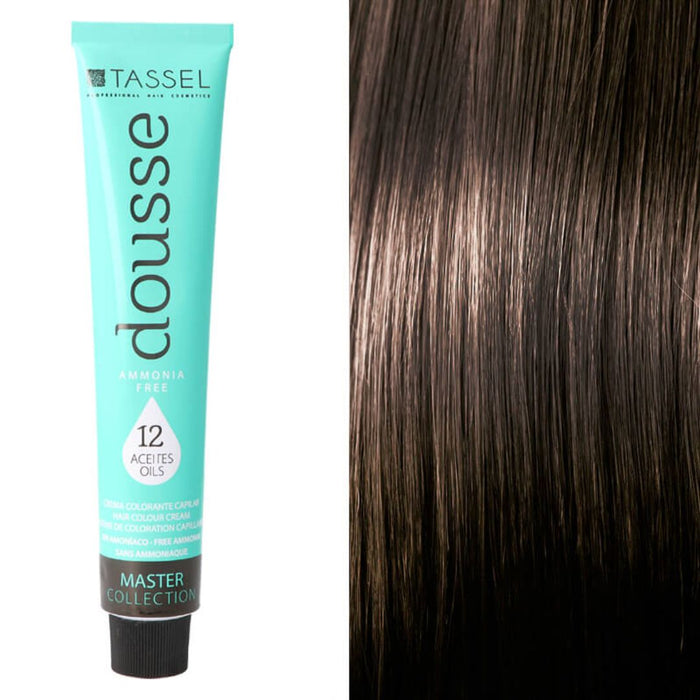 Colorant Tassel Dousse Master Collection - 100 ml | 11 nuances de base avec 12 huiles essentielles - Tassel : 6 Rubio Oscuro - 1