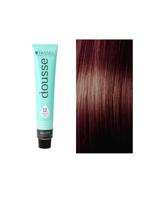 Colorant Tassel Dousse Master Collection - 100 ml | 11 nuances de base avec 12 huiles essentielles - Tassel : 5.5 Castaño Claro Caoba - 1