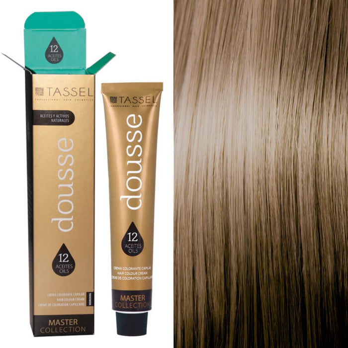 Colorant Tassel Dousse Master Collection - 100 ml | 11 nuances de base avec 12 huiles essentielles - Tassel : 8.32 - RUBIO CLARO TIERRA - 1