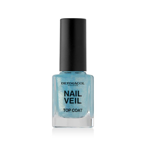 Top Coat Nail Veil - Sparkling Ocean - 10 ml - Dermacol - 1