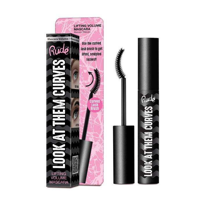 Regardez ces courbes - Mascara noir effet lifting - Rude - 1