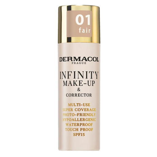 Maquillage et correcteur Infinity - Dermacol : 01 Fair - 1