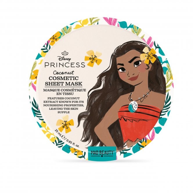 Masque en feuille cosmétique Moana - Mad Beauty - 1