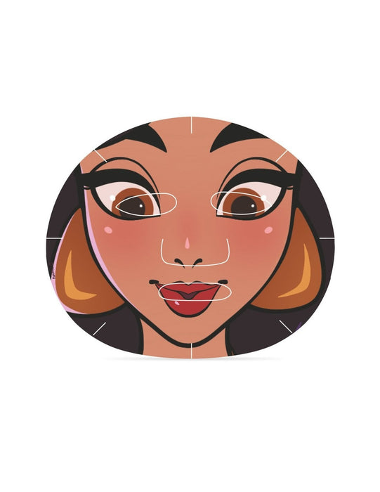 Masque Facial Disney Princess Express Yourself 25ml - Mad Beauty : Jazmín - 1