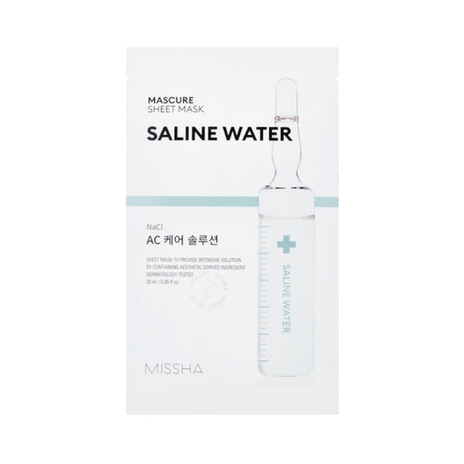 Masque Facial à l'Eau Salée - Solution AC Care - Missha - 1