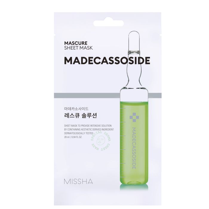 Masque facial Rescue Solution - Madécassoside - Missha - 1