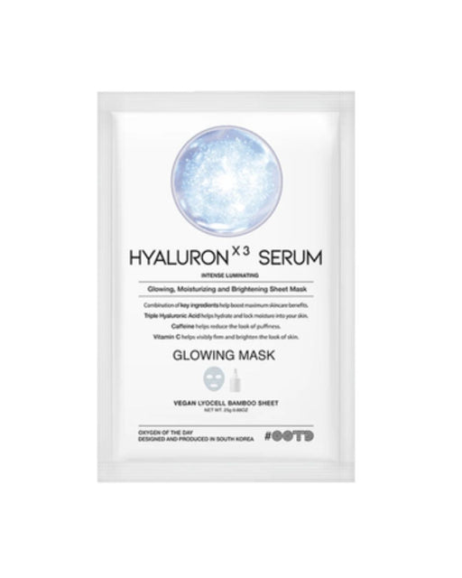 Masque facial illuminateur Hyaluron x3 Sérum - Ootd - 1