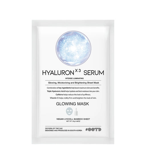 Masque facial illuminateur Hyaluron x3 Sérum - Ootd - 1