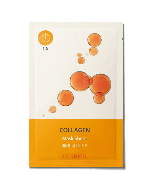 Masque facial au collagène - Bio Solution - The Saem - 1