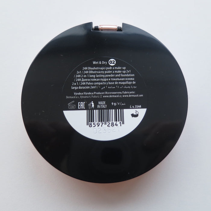 Dermacol Poudre et Fond de Teint Longue Tenue 24h - Dermacol : 02 - 2