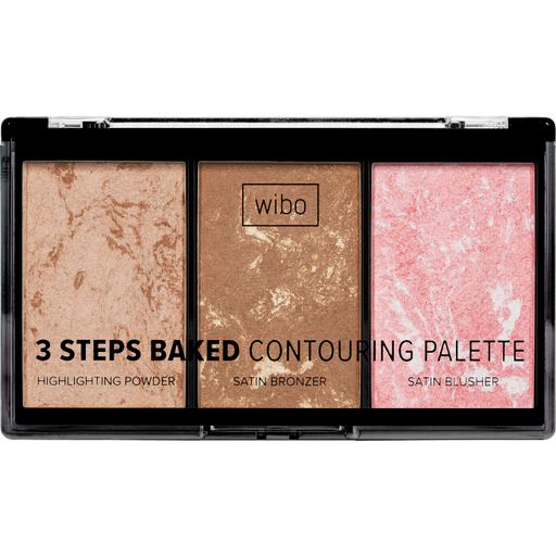 Palette de contouring cuit Wibo 3 Étapes - Wibo - 1