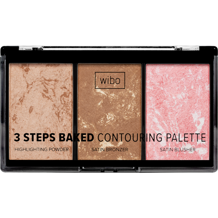 Palette de contouring cuit Wibo 3 Étapes - Wibo - 1