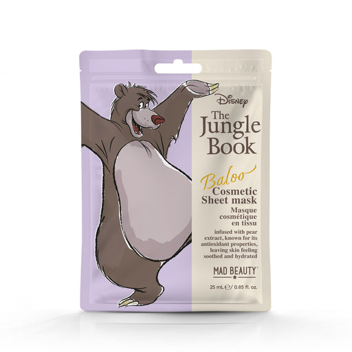 Masque facial Baloo - Le Livre de la Jungle - Mad Beauty - 1