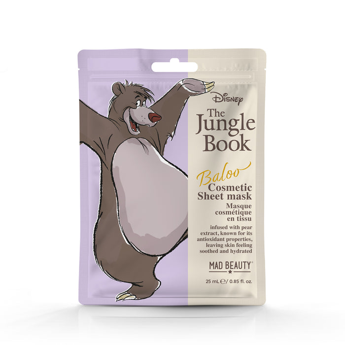 Masque facial Baloo - Le Livre de la Jungle - Mad Beauty - 1