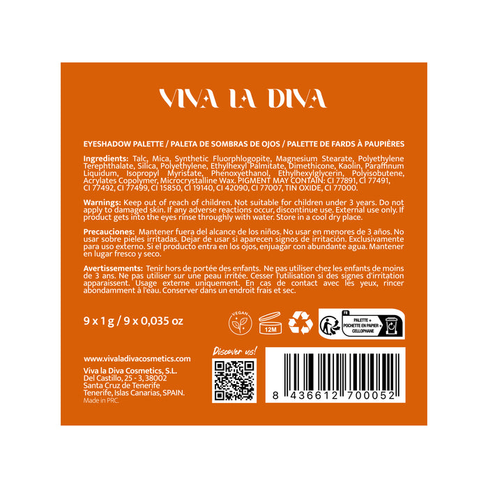 Viva la Diva Mood Eyeshadow Palette Sauvage - Viva la Diva - 1