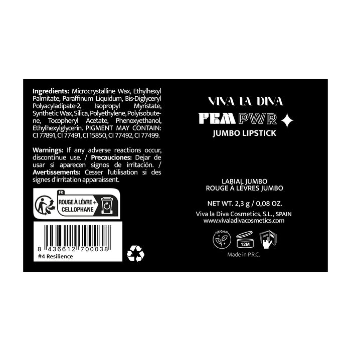 Rouge à lèvres Jumbo Fem-power Viva la Diva - Viva la Diva : Resilience - 1