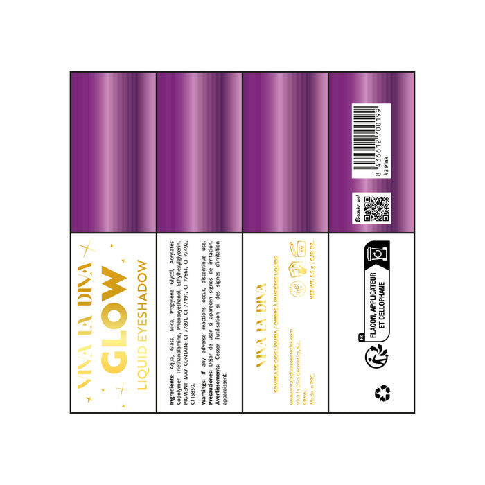 Viva la Diva Glow Liquid Eyeshadow - Viva la Diva : 3 - 1