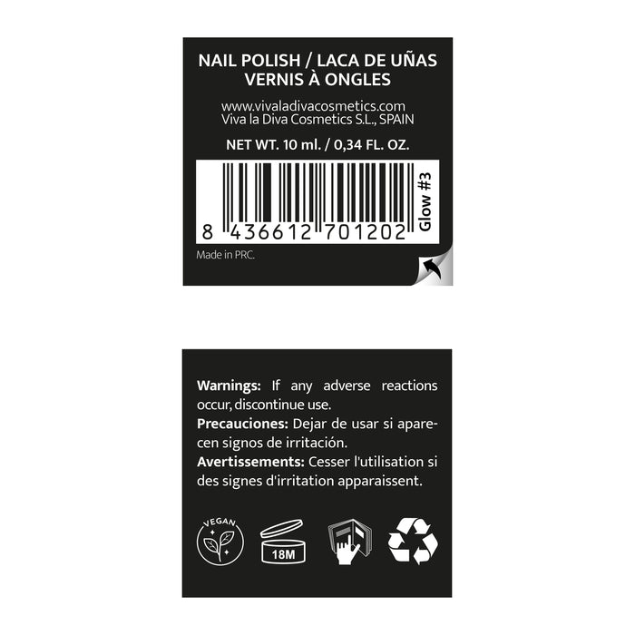 Vernis à ongles Viva la Diva Glow - Viva la Diva : 3 - 1