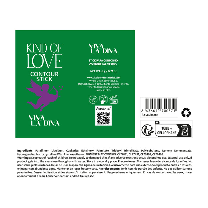 Viva la Diva Kind of Love Contour Stick - Viva la Diva : Soulmate - 1