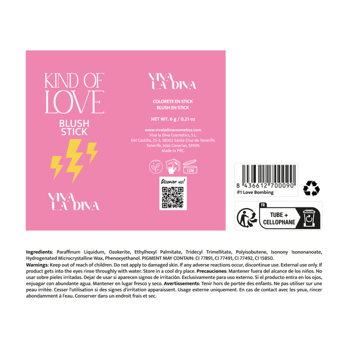 Viva la Diva Blush Stick Kind of Love - Viva la Diva : Love Bombing - 1