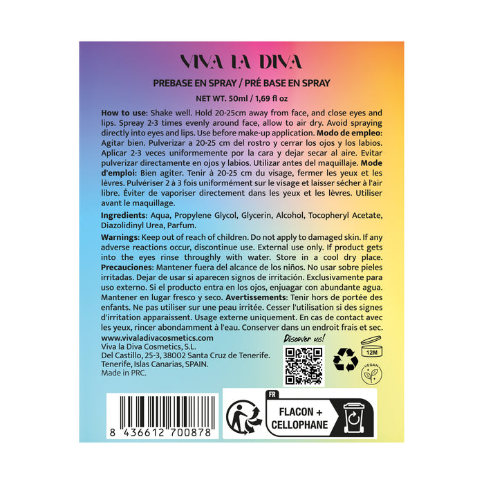 Vive la Diva Ex-perience Primer Spray - larmes de Mon Ex - Viva la Diva - 1