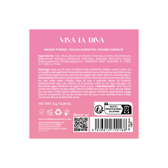 Viva la Diva Ex-perience Poudre Pressée - Viva la Diva : The Best Night - 1