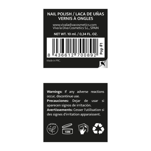 Viva la Diva Hot Trends Pop Nail Polish - Viva la Diva - 1