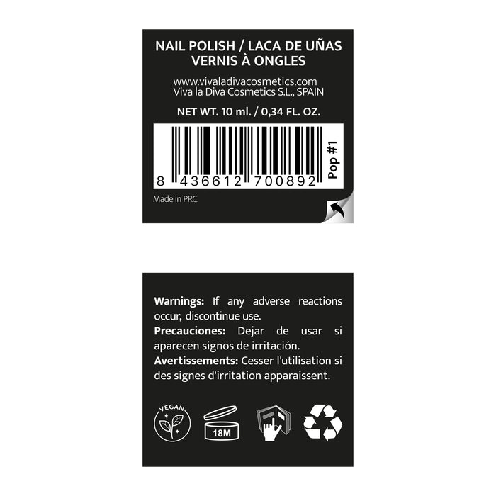 Viva la Diva Hot Trends Pop Nail Polish - Viva la Diva - 1