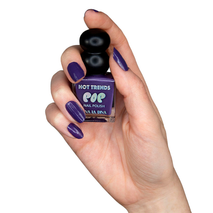Viva la Diva Hot Trends Pop Nail Polish - Viva la Diva : Morado - 2