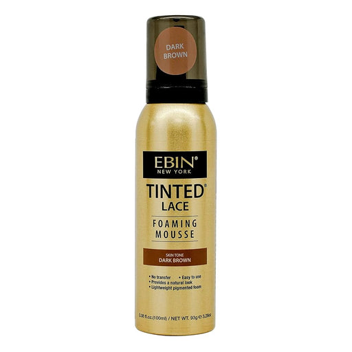 Mousse moussante teintée Lace 100 ml - Ebin New York : Dark Brown - 1