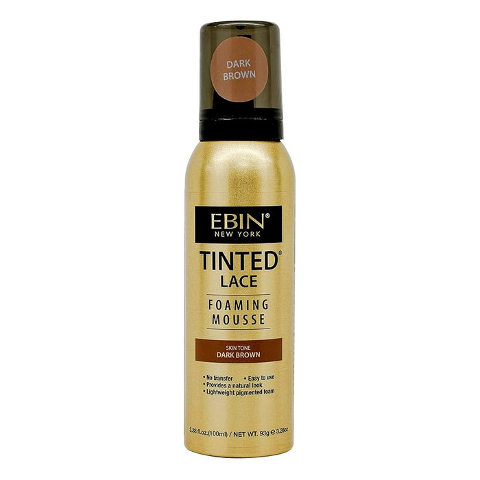 Mousse moussante teintée Lace 100 ml - Ebin New York : Dark Brown - 1