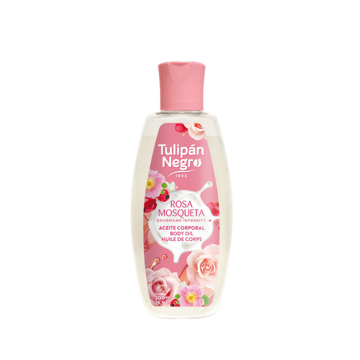 Huile Corporelle à la Rose Musquée 200ml - Tulipan Negro - 1