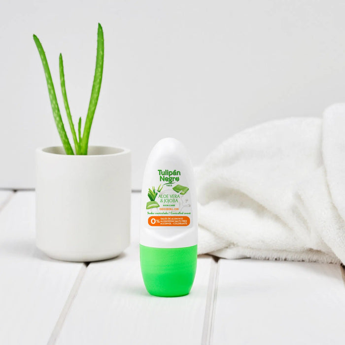 Déodorant Roll-On à l'Aloe Vera et à la Jojoba 50ml - Tulipan Negro - 2