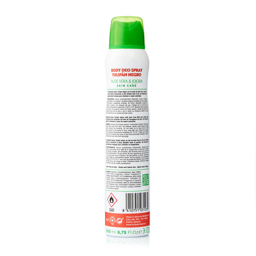 Déodorant en Spray à l'Aloe Vera et à la Jojoba 200ml - Tulipan Negro - 2