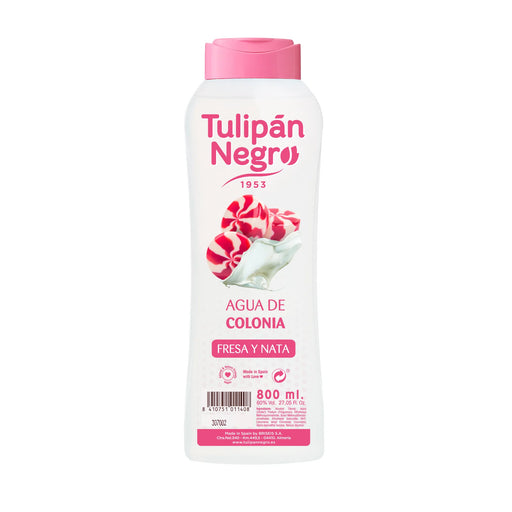 Eau de Cologne Fraise et Crème 800ml - Tulipan Negro - 1