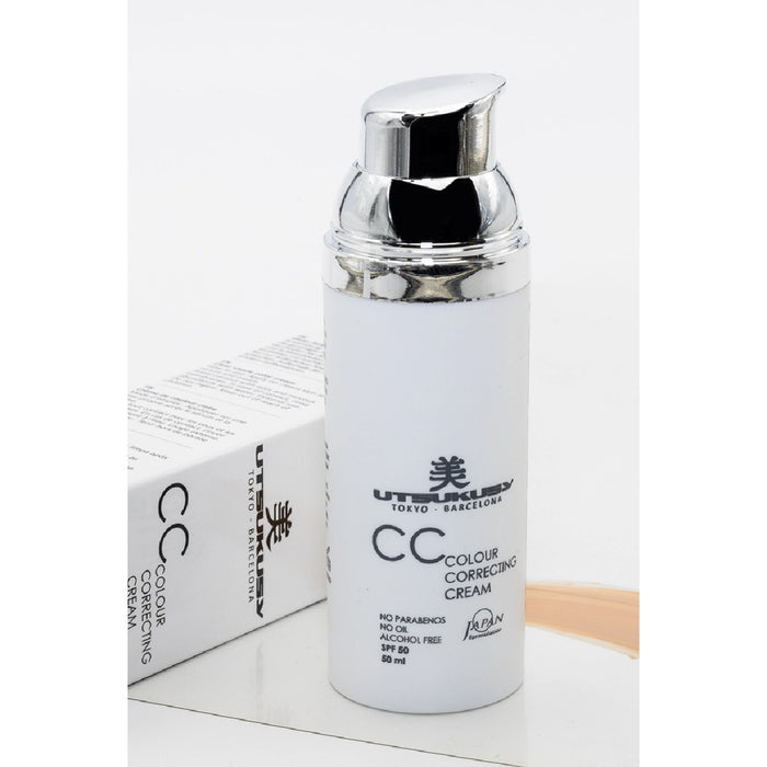 Crème avec couleur CC Cream SPF50 - 50ml - Utsukusy - 1