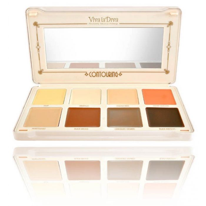 Palette Contour Poudre - Contour Poudre - Viva la Diva : Crema - Medium/Dark - 1