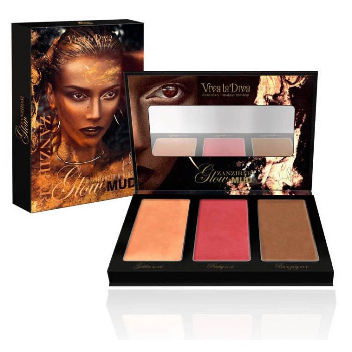 Face Palette - Surligneur Zanzibar Glow Mud - Viva la Diva - 1