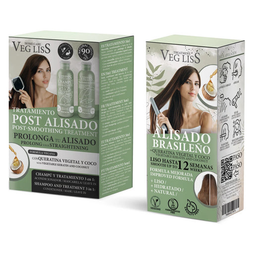 Pack de lissage + Hydratant post-lissage - Vegliss - 1