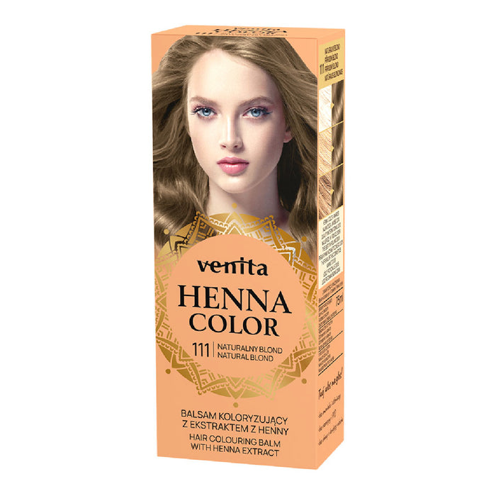 Coloration au Henné 75ml - Venita : NATURAL BLONDE - 1