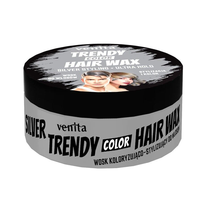 Cire Colorante pour Cheveux 75gr - Venita : Silver - 1