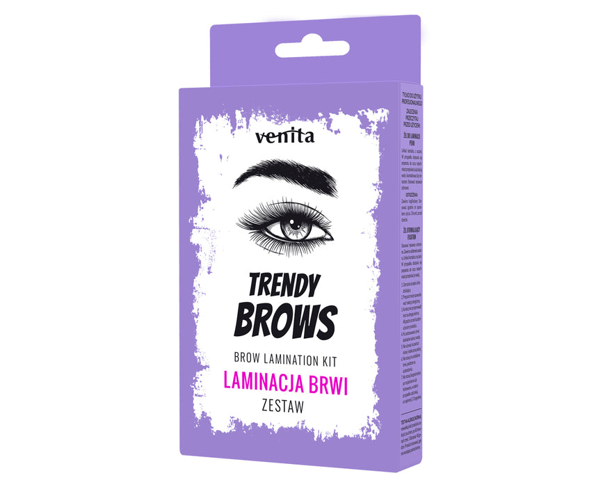 Traitement Laminé des Sourcils Trendy Brows 16ml - Venita - 1