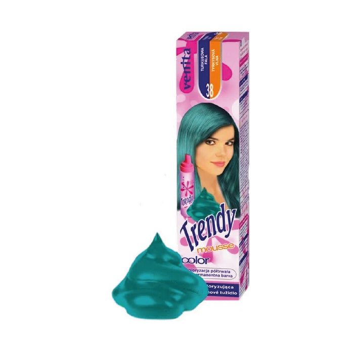 Mousse de Couleur 75ml - Venita : TURQUOISE WAVE - 1