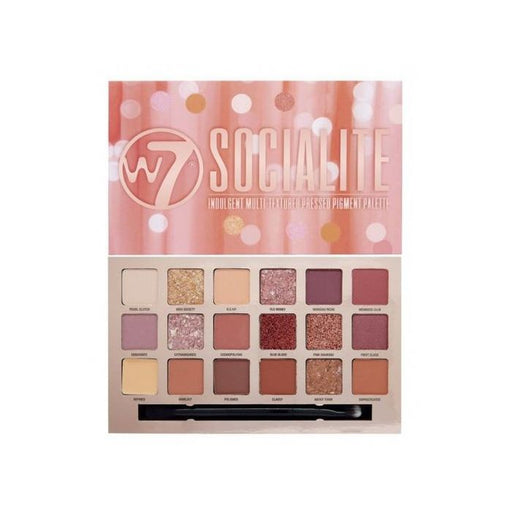 Palette de fards à paupières - Socialite - W7 - 1