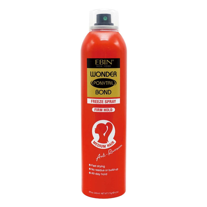 Spray Fixateur Wonder Ponytail Bond Freeze 245ml - Ebin New York : Firm Hold Medium Hair - 1