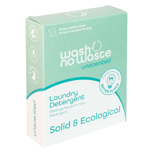 Détergent en bandes biodégradable - Sans parfum - Wash No Waste - 2