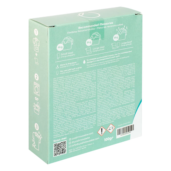 Détergent en bandes biodégradable - Sans parfum - Wash No Waste - 3